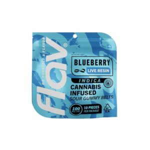 Candy – Belt – 100mg – Live Resin – Blueberry – Indica