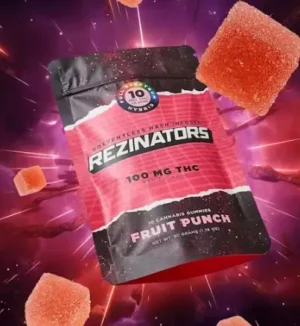 Rezinators Fruit Punch Gummies (100mg)