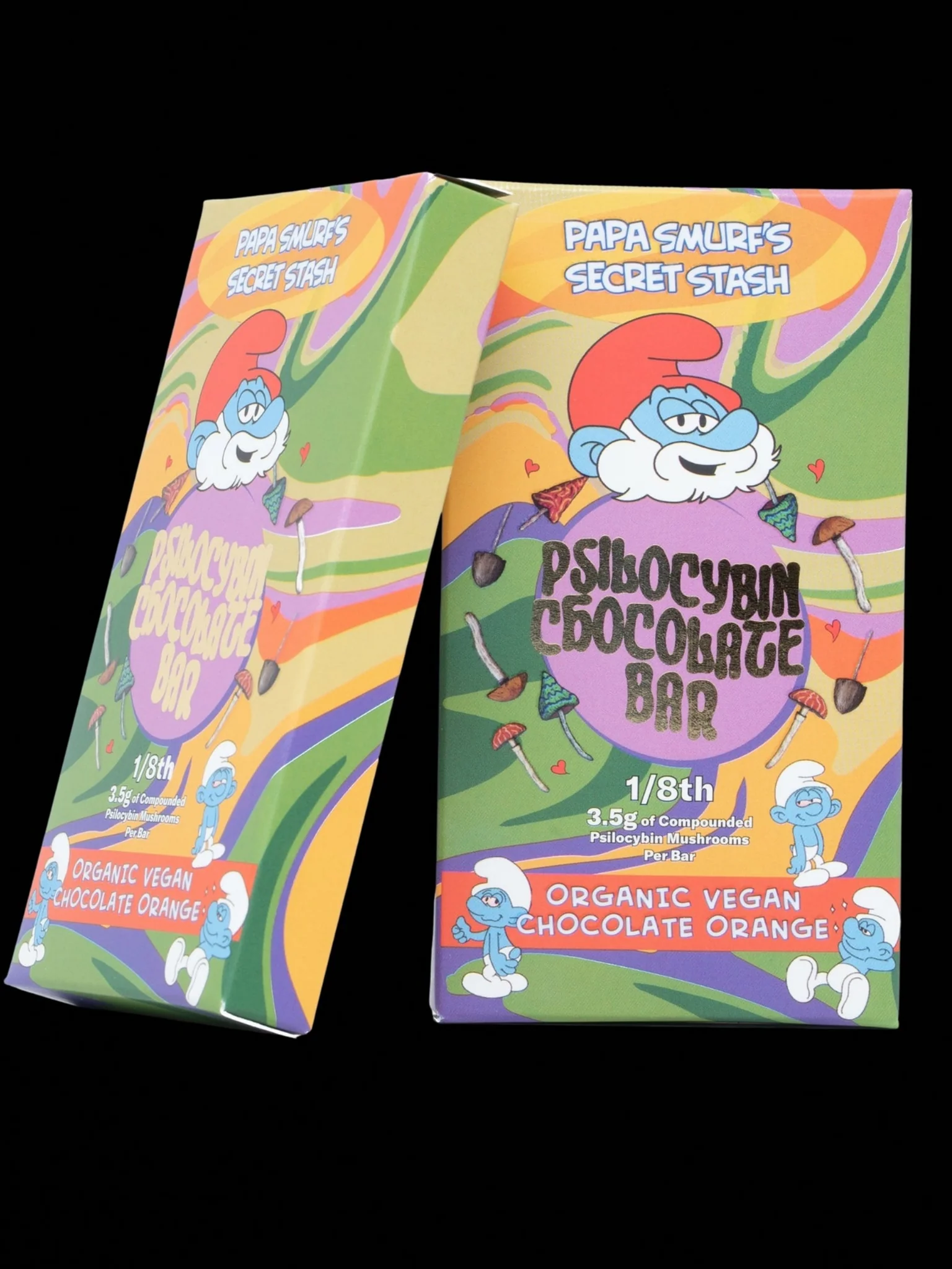 Papa Smurf’s Secret Stash Shroom Bar – Chocolate 3.5G